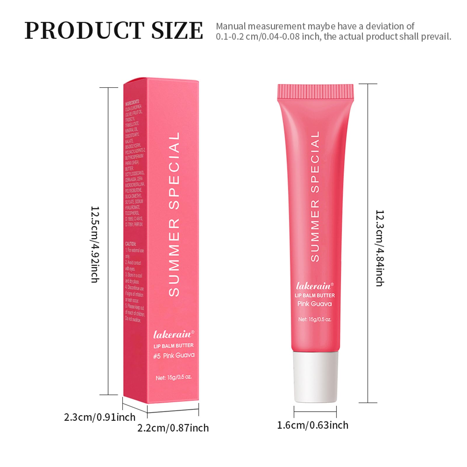 Baisen Diary lip care set for soft and smooth lips