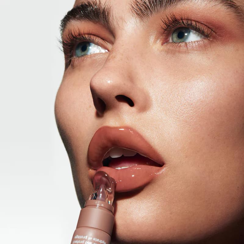 Kylie Skin Toasted Marshmallow lip butter applicator and texture