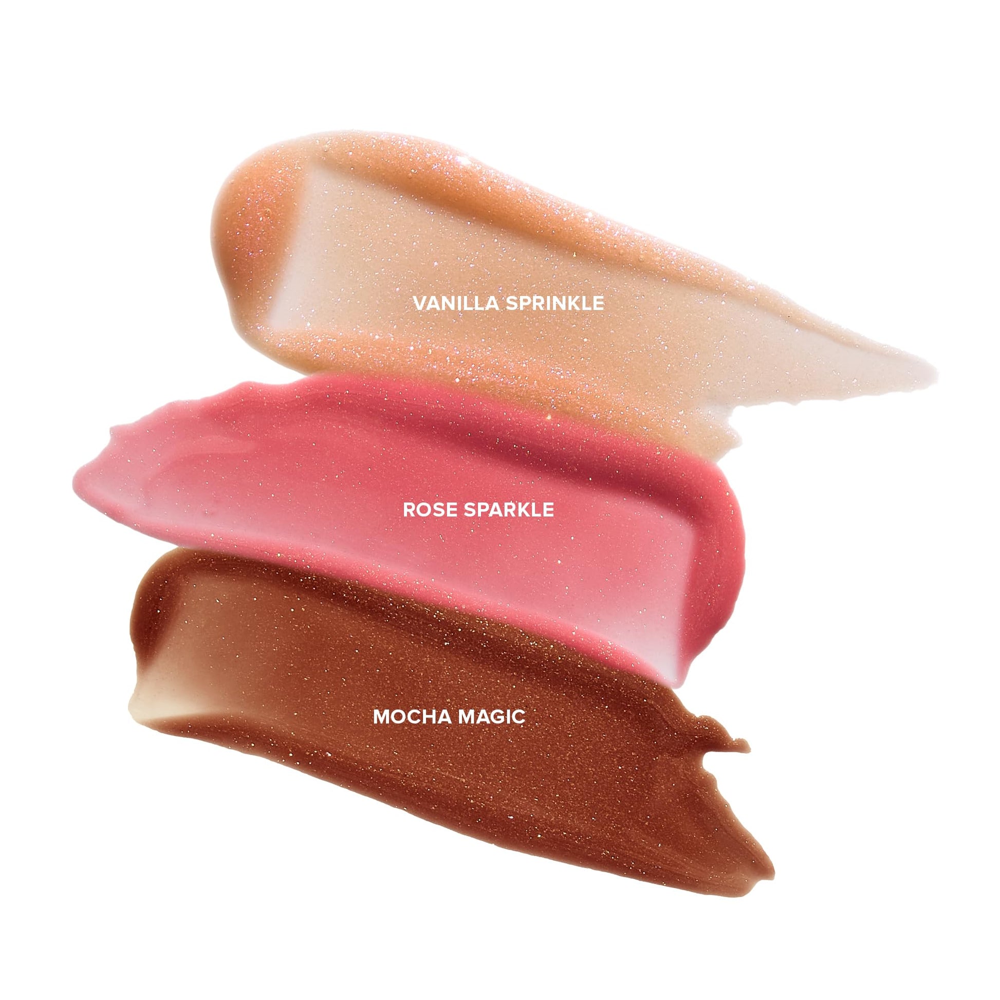 Vanilla Sprinkle lip butter shade swatch and applicator