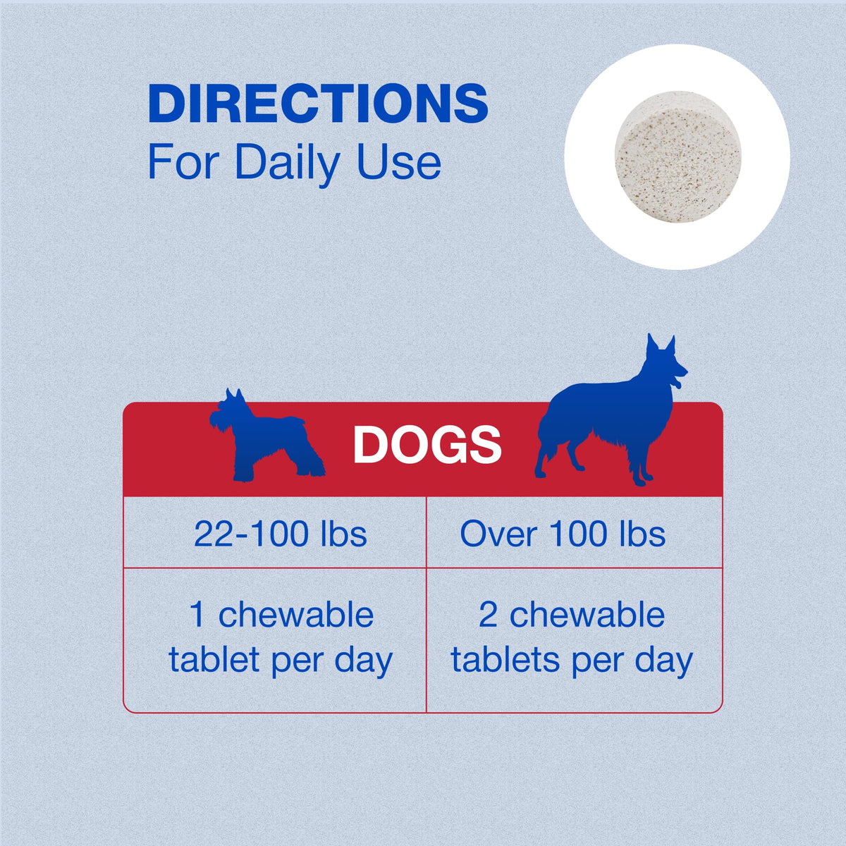 Cobalequin 45 count dog gastrointestinal health oral tablets clear product description side view
