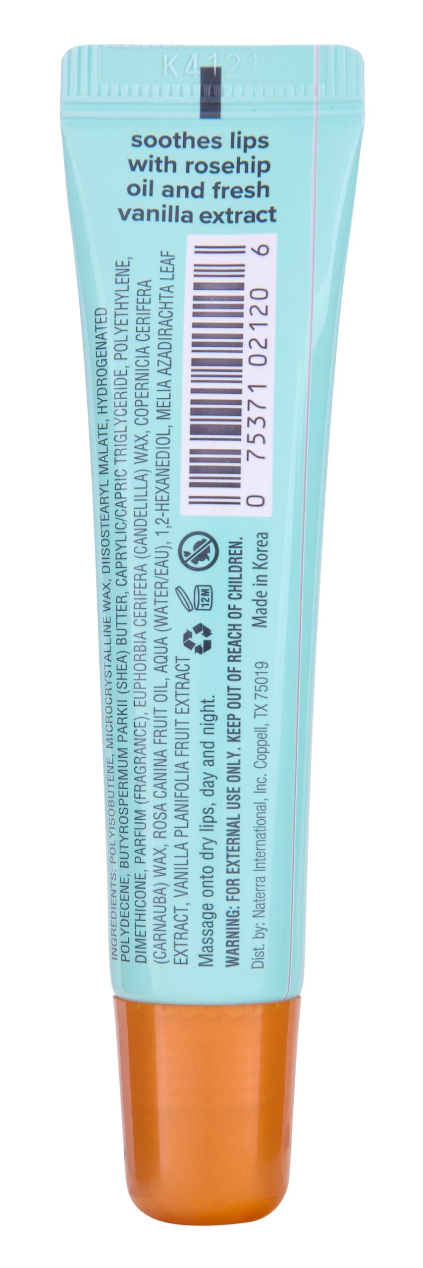 Tree Hut Peppermint Pearl limited edition holiday lip balm tube