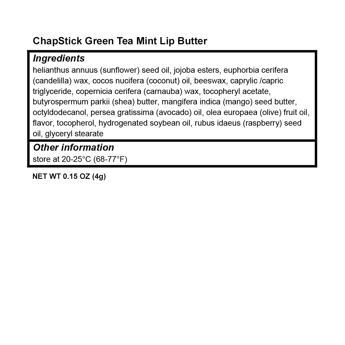 ChapStick lip balm stick designed for intensive daily hydration and dry skin relief