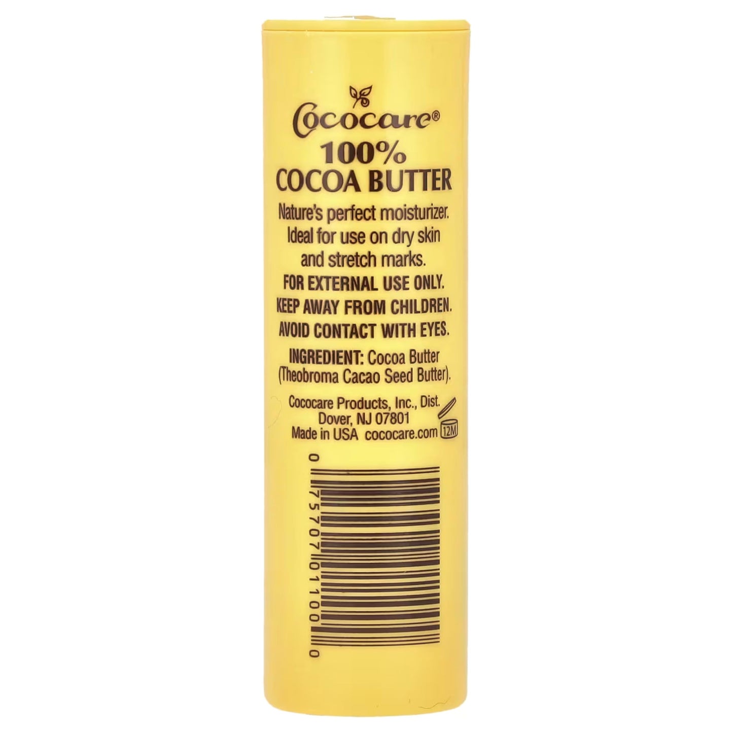 Authentic Cococare Cocoa Butter sticks 1 Ounce size