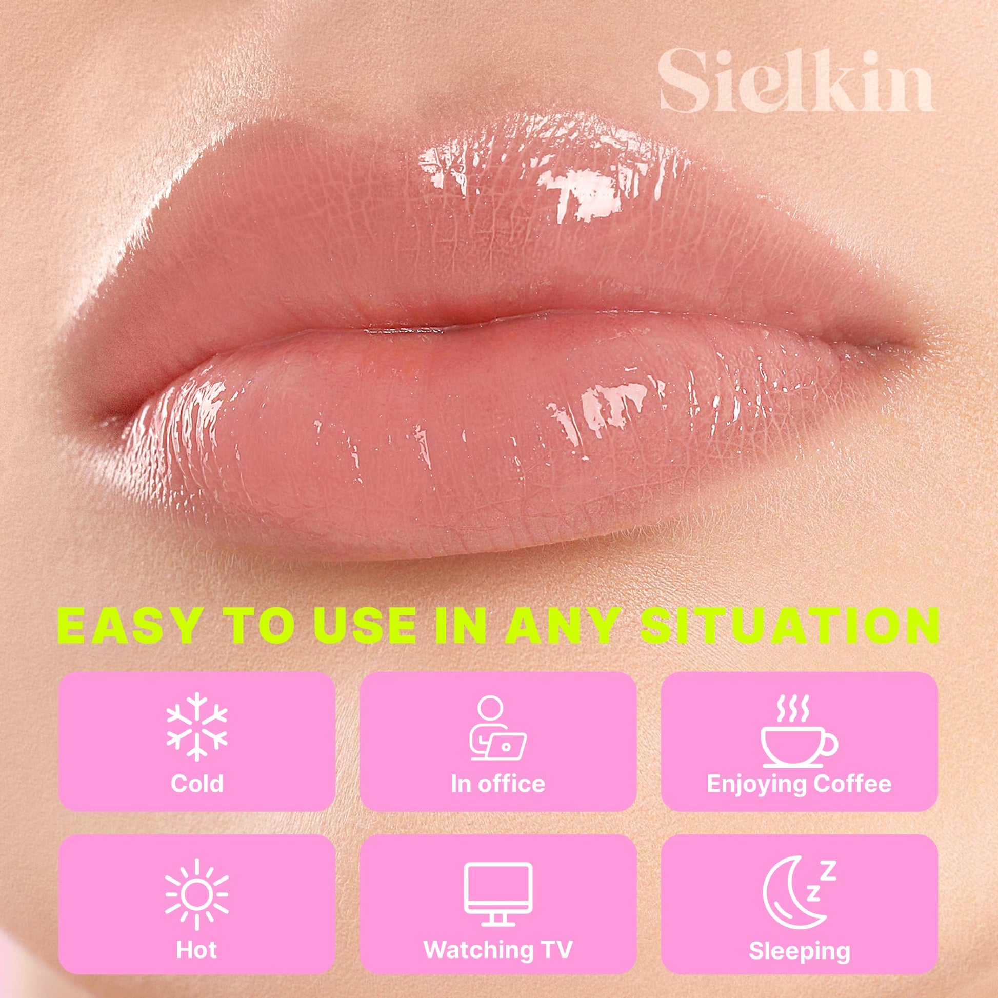 Sielkin lip mask for chapped dry lips