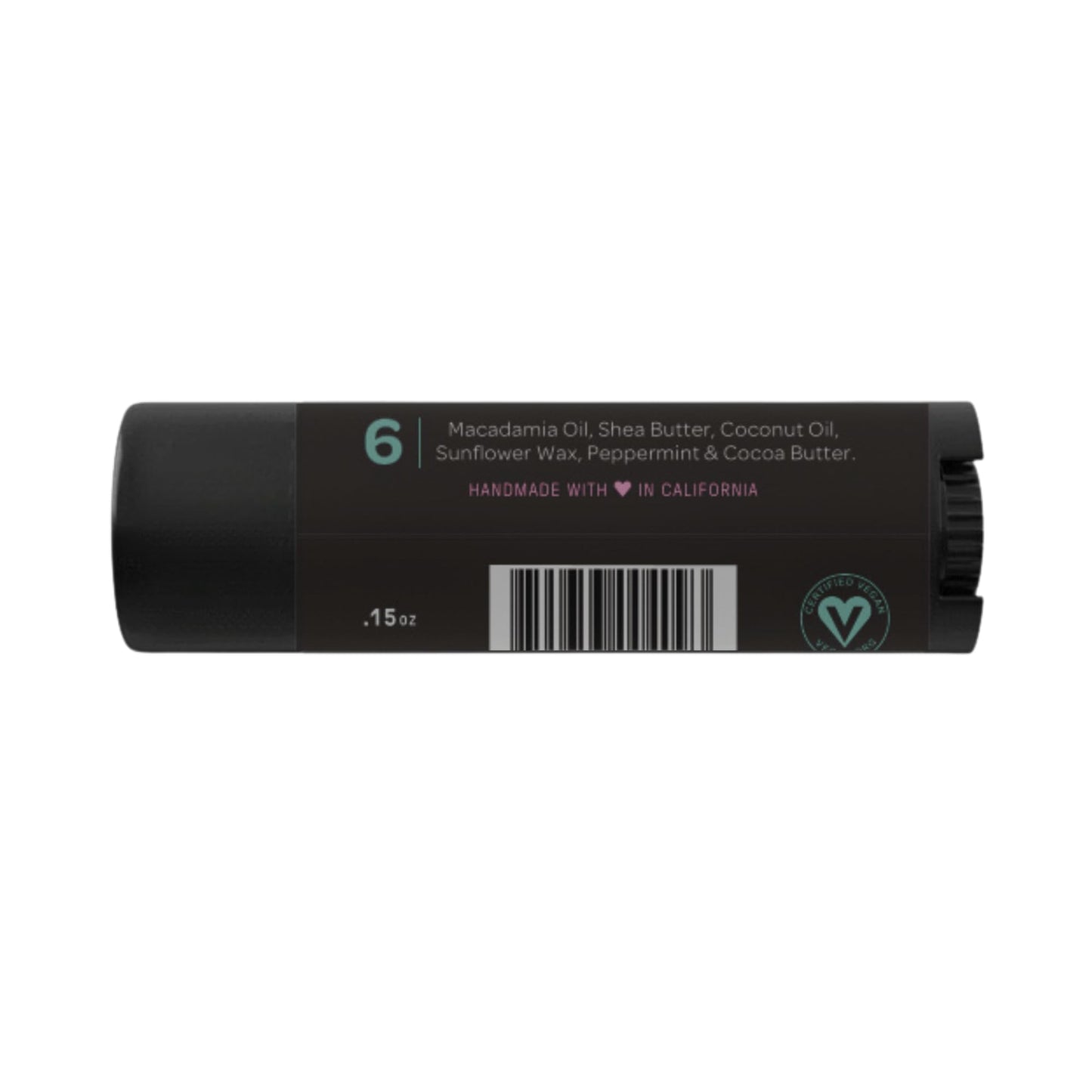 Ellovi Mint Lip Butter ingredients list view