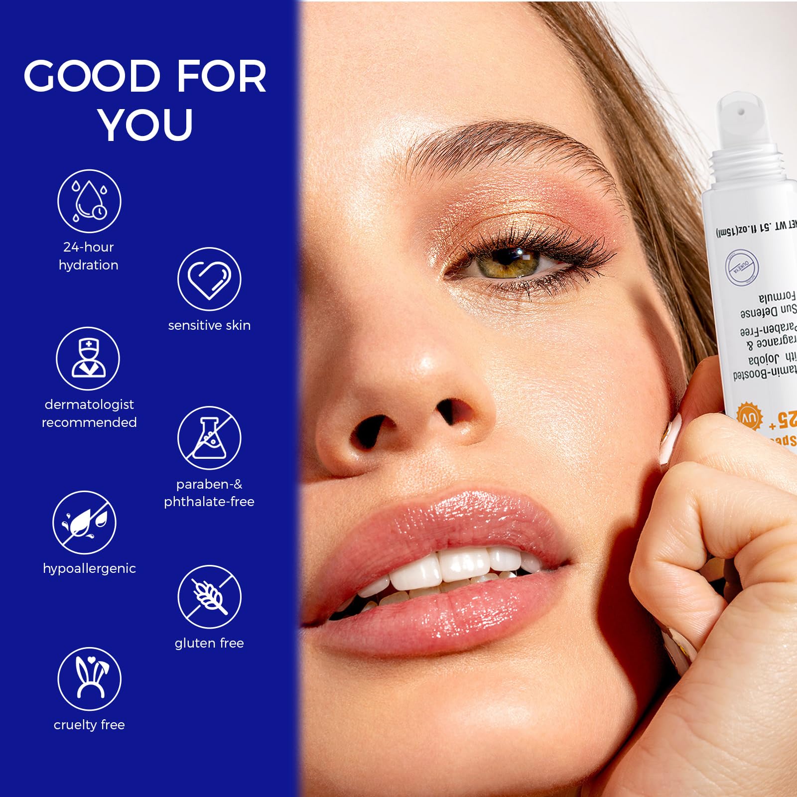 Oukeya natural ingredients lip repair balm texture