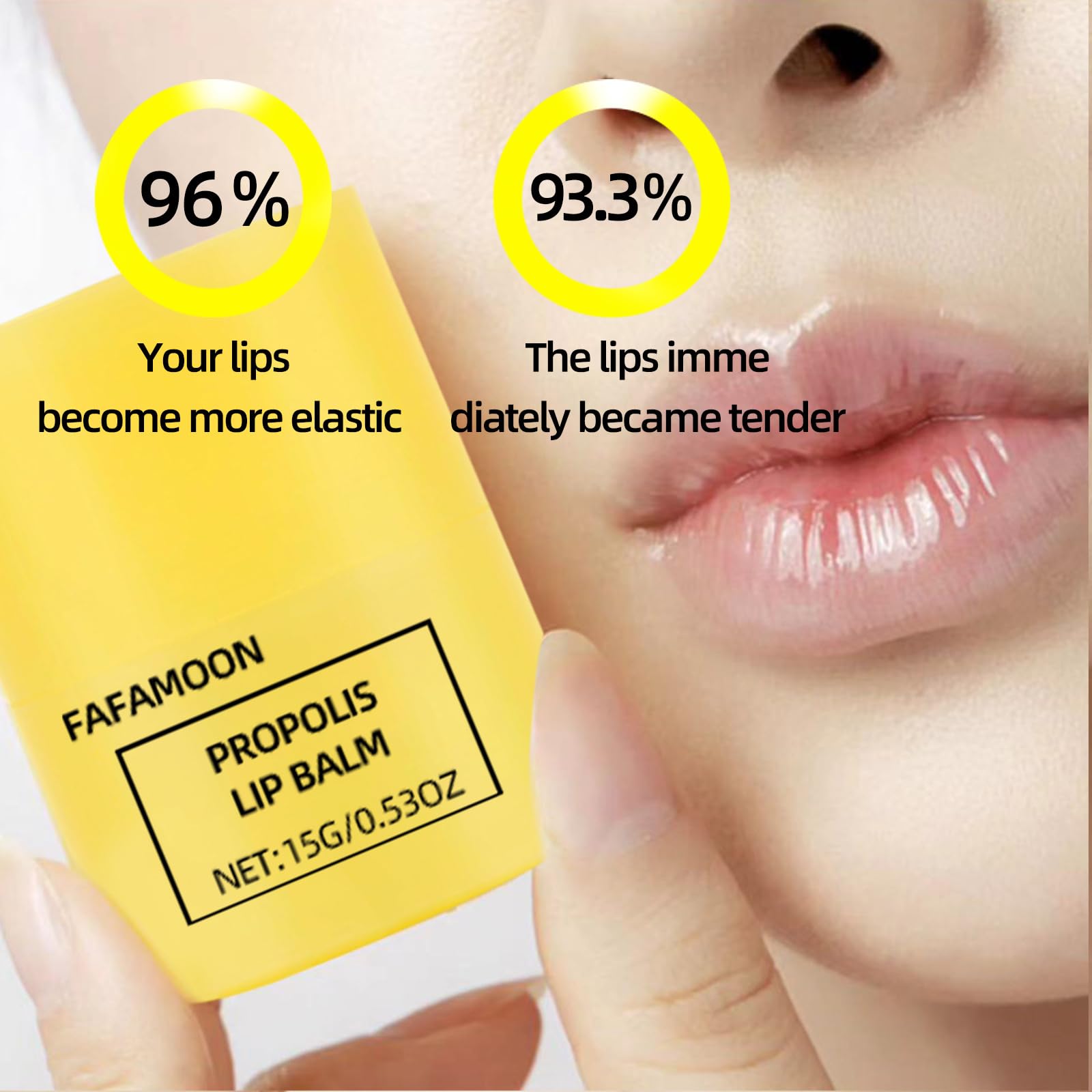 LuckNest moisturizing lip balm set with beeswax and vitamin E