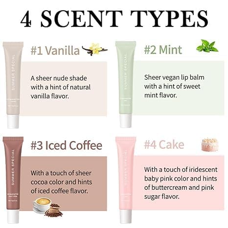 T2 Lip Butter Balm applied on lips for shine