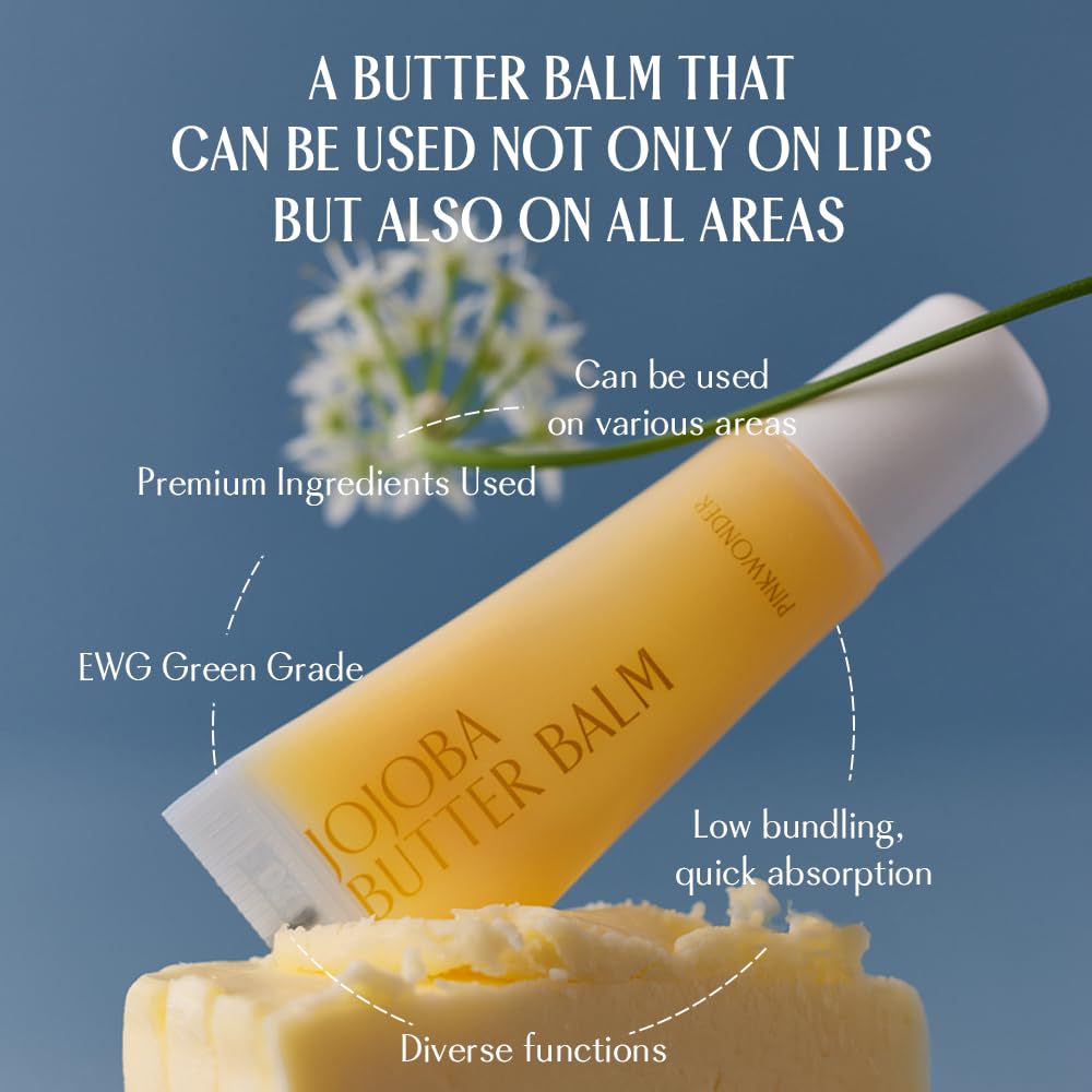 Pinkwonder Jojoba Butter Balm for cuticle and nail care
