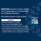 Life Extension Vitamin B12 Methylcobalamin 1mg storage instructions and batch number details on the back of the bottle.