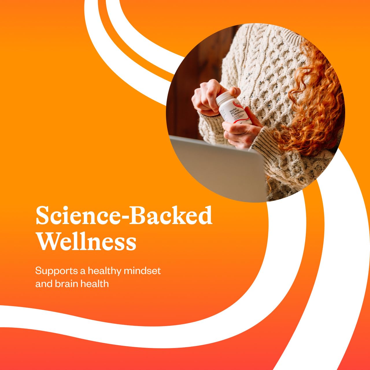 Detailed view of B12 and folate dosage information on product packaging