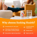 Seeking Health Hydroxo B12 with Folinic Acid dietary lozenges bottle seal verification