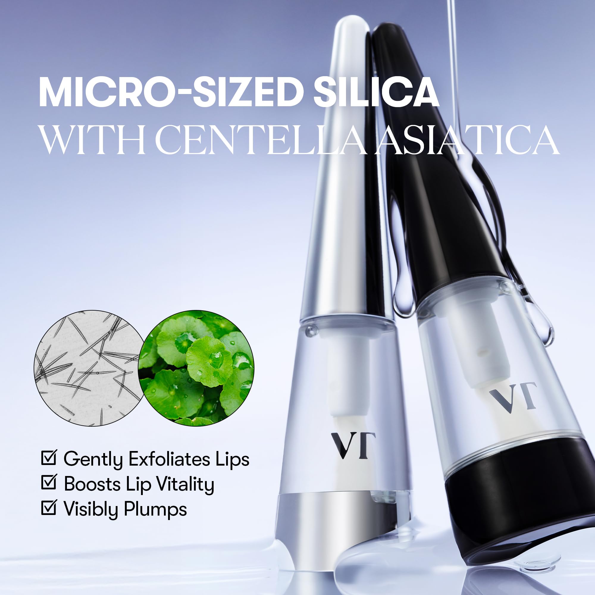 VT Cosmetics lip plumper applicator wand detail