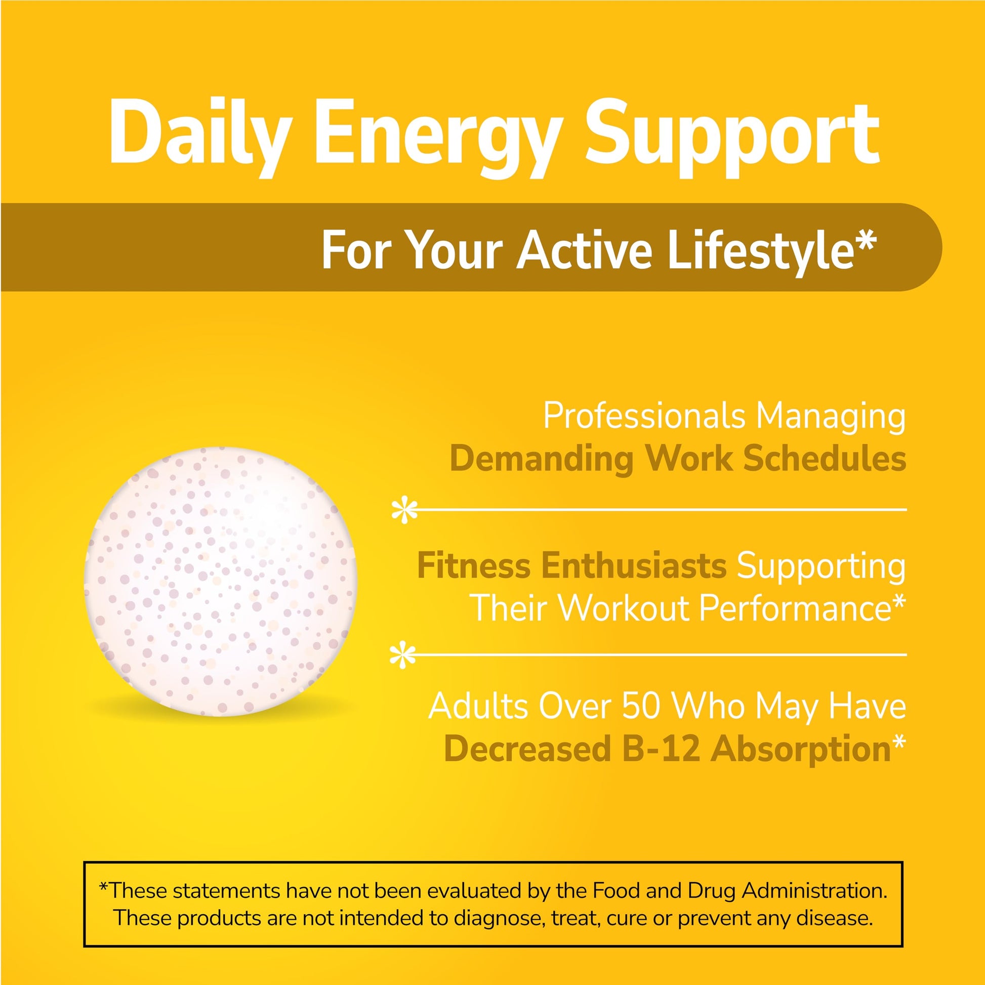 Back label of 21st Century sublingual Vitamin B12 tablets showing supplement facts and full ingredient list.