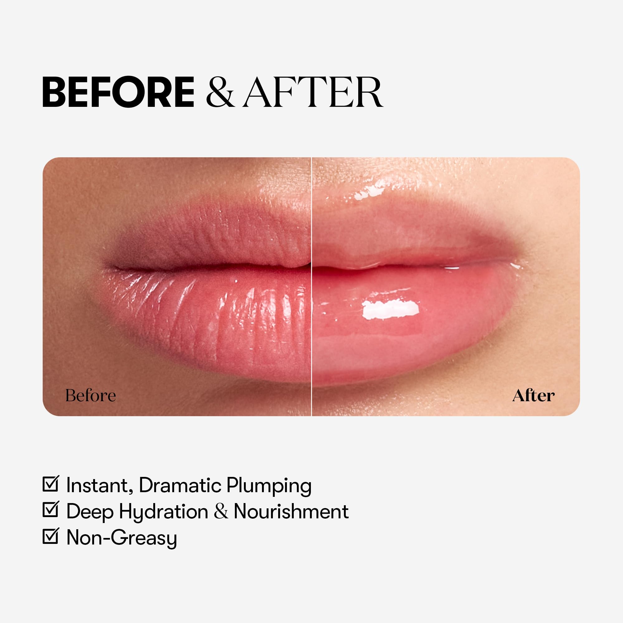 VT Cosmetics lip plumper bottle showing product volume