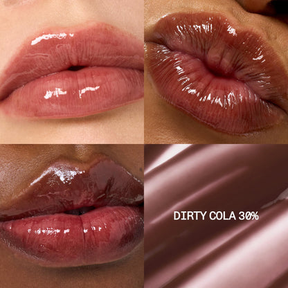 Close up of Fwee 3D Voluming Gloss 30% sheer texture
