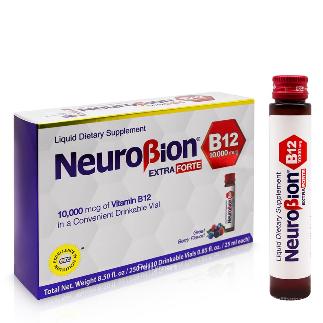 Neurobion Extra Forte B12 caffeine free natural energy formula overview
