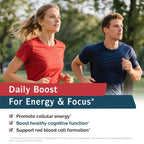 Innate Vitality vitamin bottle showing peach flavor and vegan seal