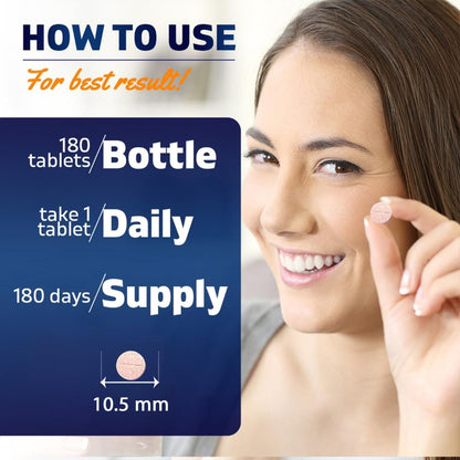 Vitamatic fast dissolve berry flavor tablets label
