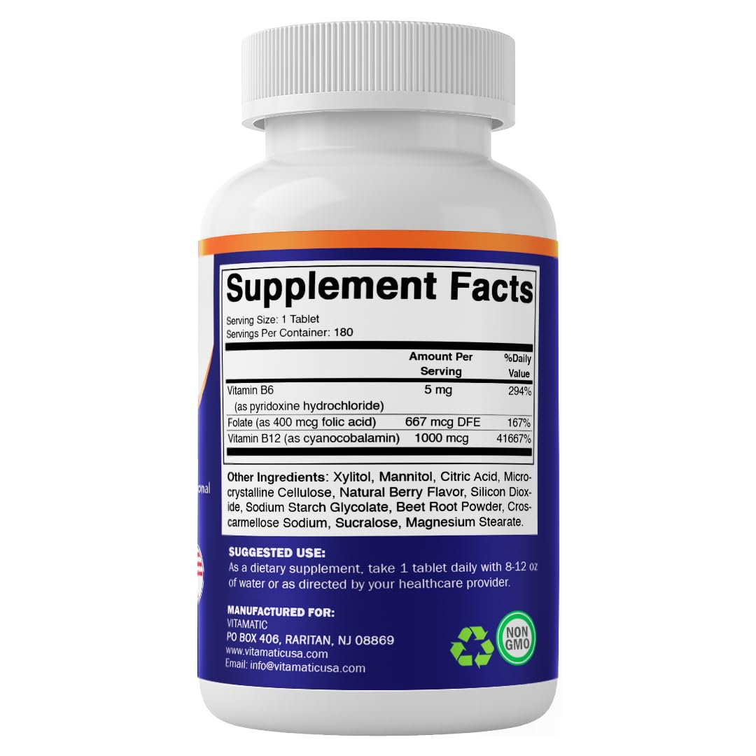 Vitamatic USA imported health supplement branding