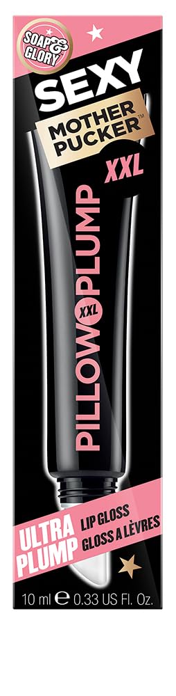 Soap and Glory Clearvoyant plumping gloss product packaging
