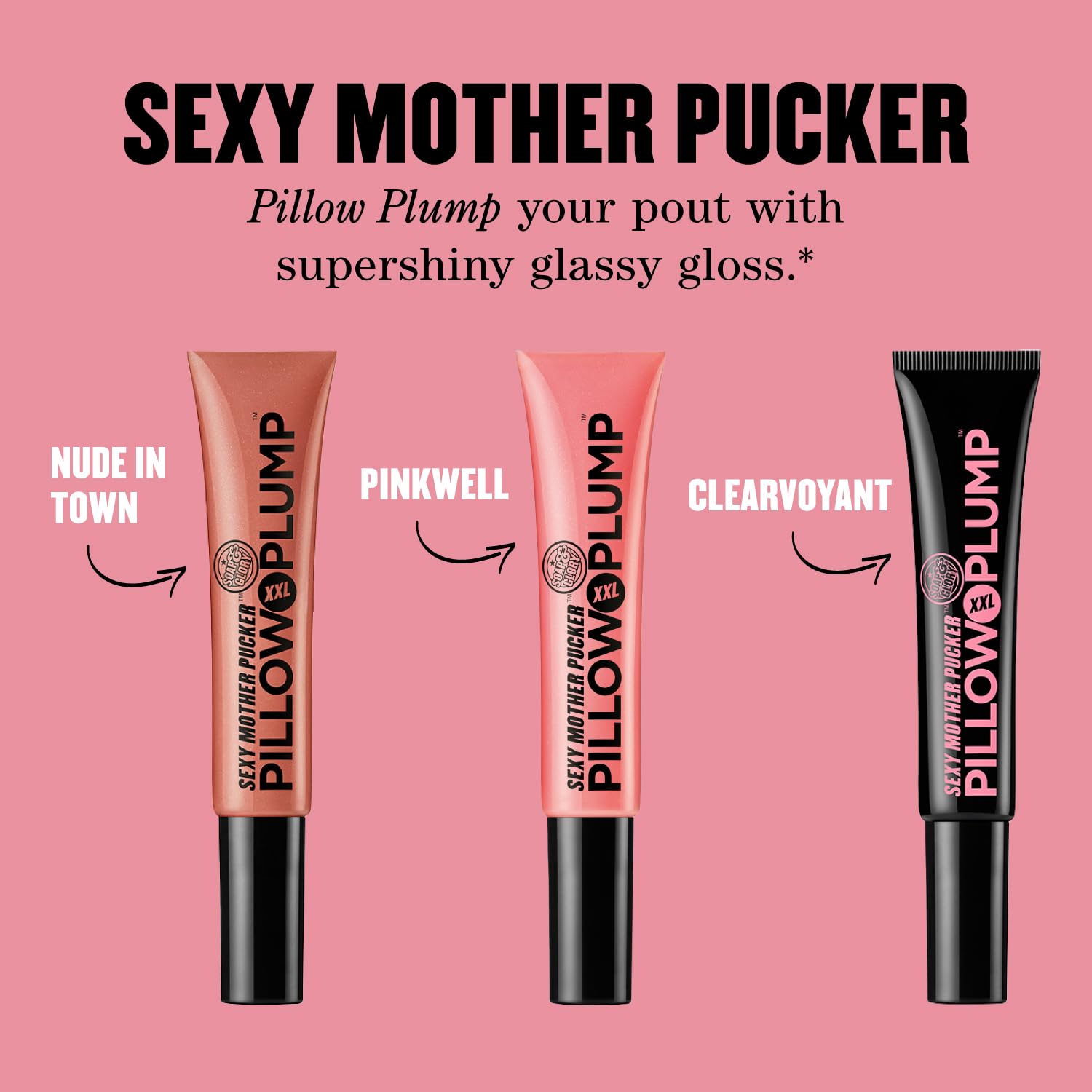 Soap and Glory Sexy Mother Pucker gloss volume results