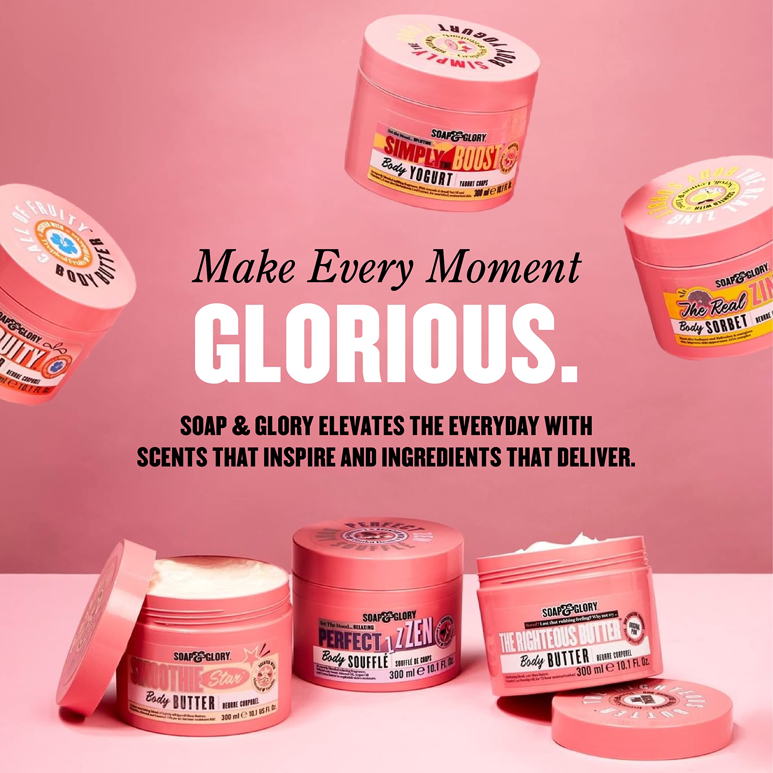 Soap and Glory high shine lip gloss branding detail