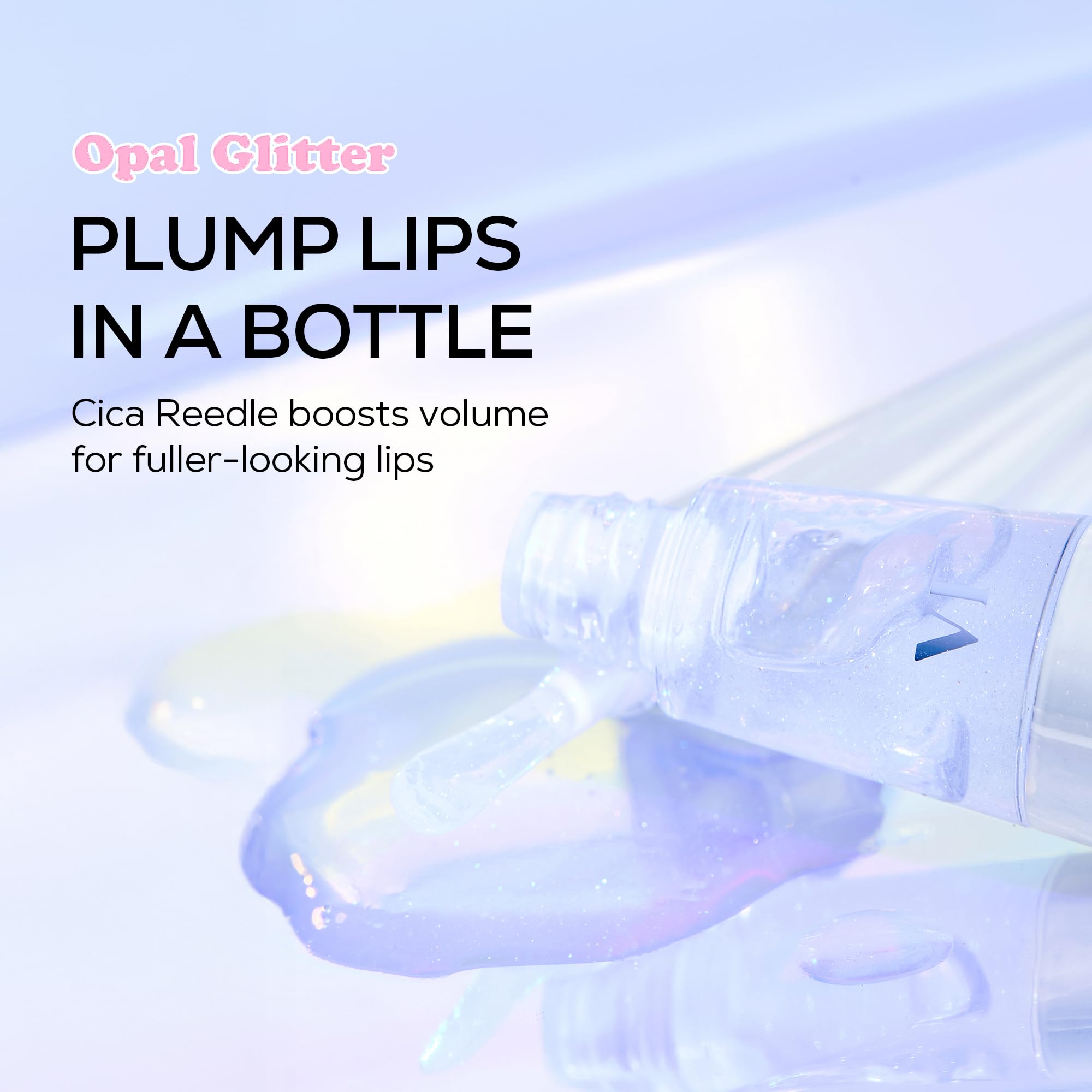 VT Cosmetics lip plumper shimmering crystal glitter finish