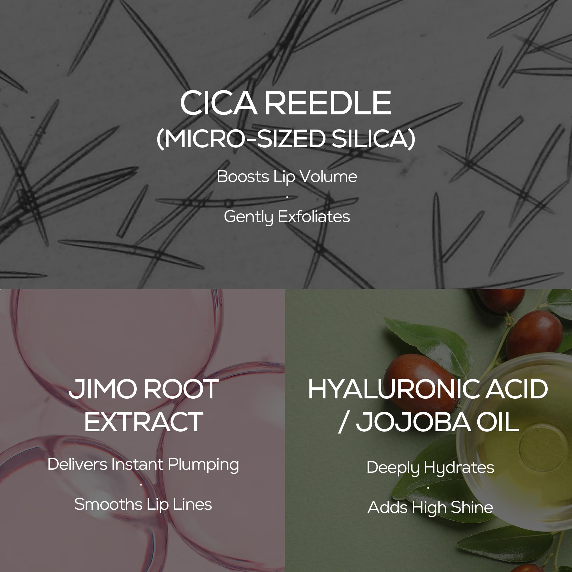 VT Cosmetics Reedle Shot lip gloss packaging details