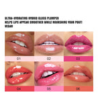 Baisen Diary lip oil applicator showing glossy texture