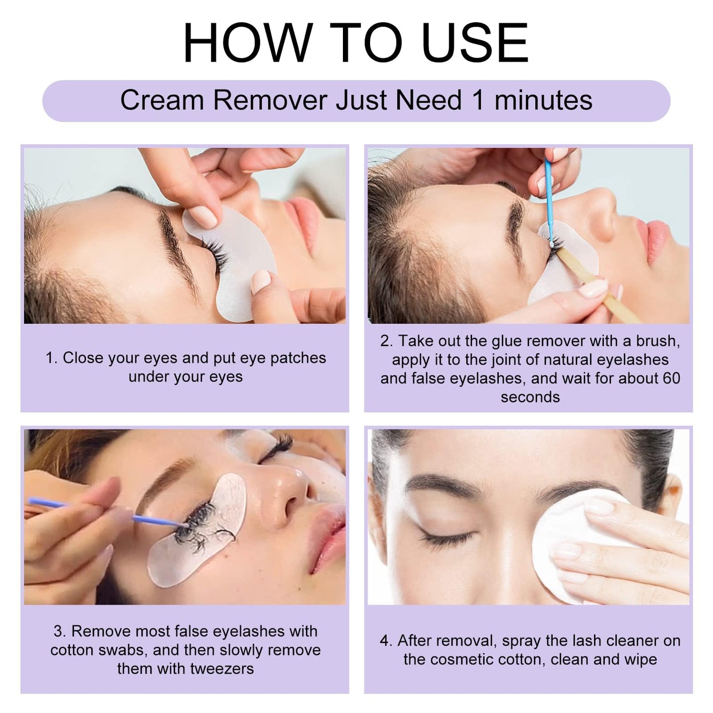 Wendy Lashes 10ml professional lash remover bottle