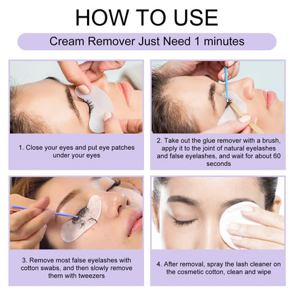 Wendy Lashes 10ml professional lash remover bottle