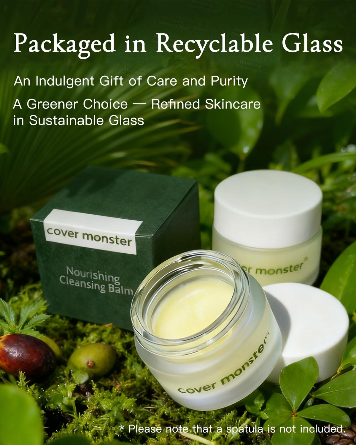Cover Monster Nourishing Cleansing Balm removing waterproof makeup demonstration