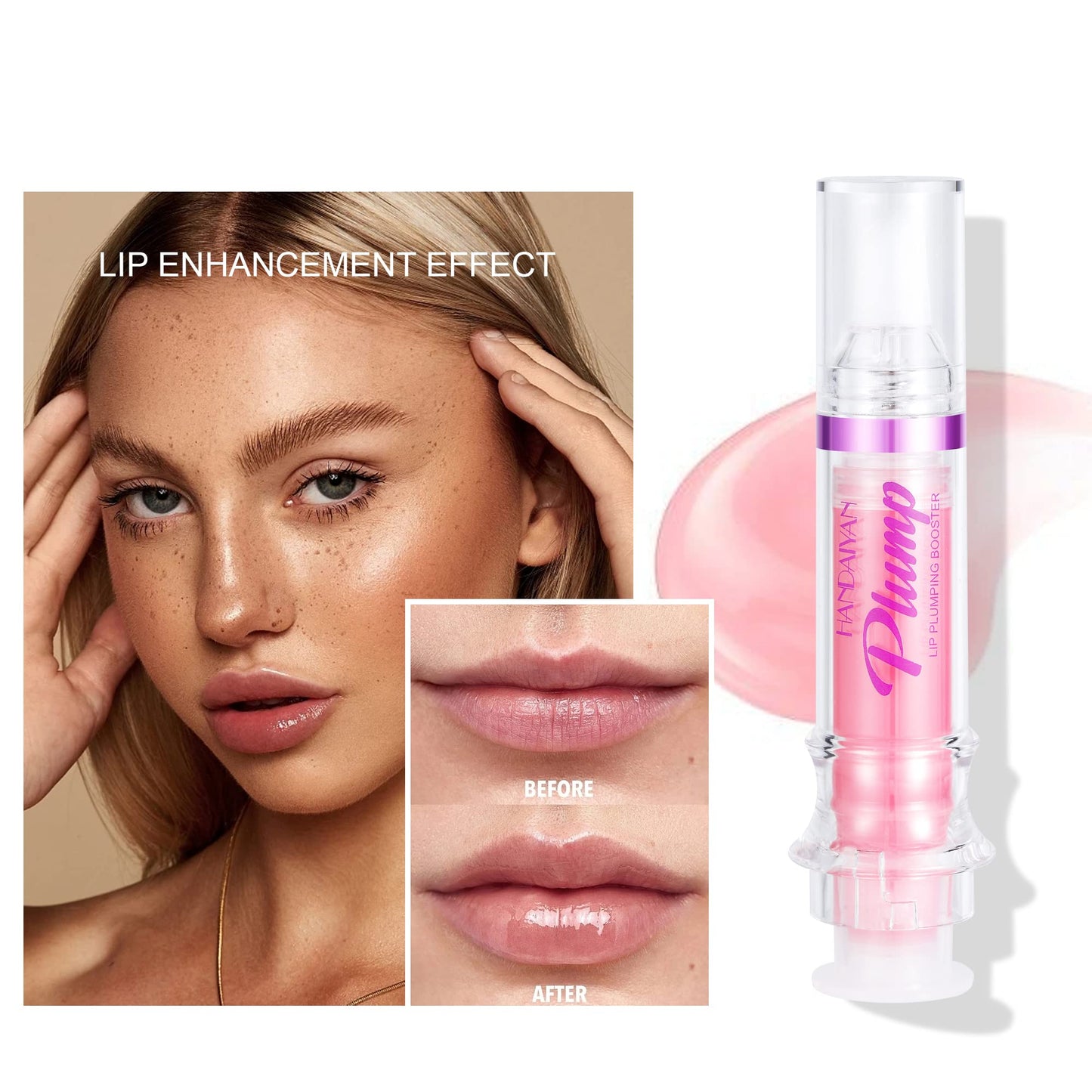 Baisen Diary lip plumping booster for daily skincare
