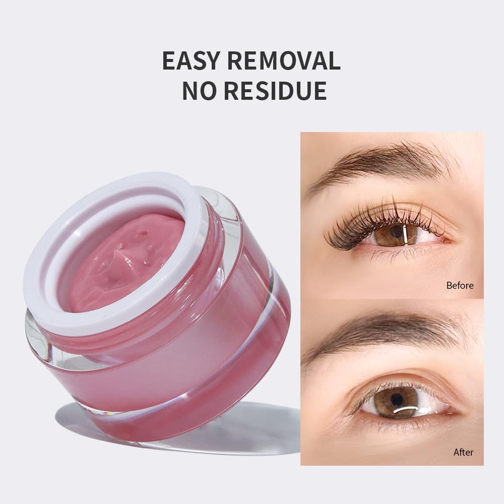 Annafris 10g lash glue remover jar label