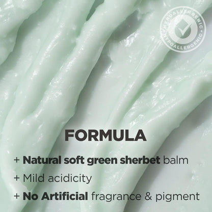 Hyggee Soft Reset Green Cleansing Balm application demonstration