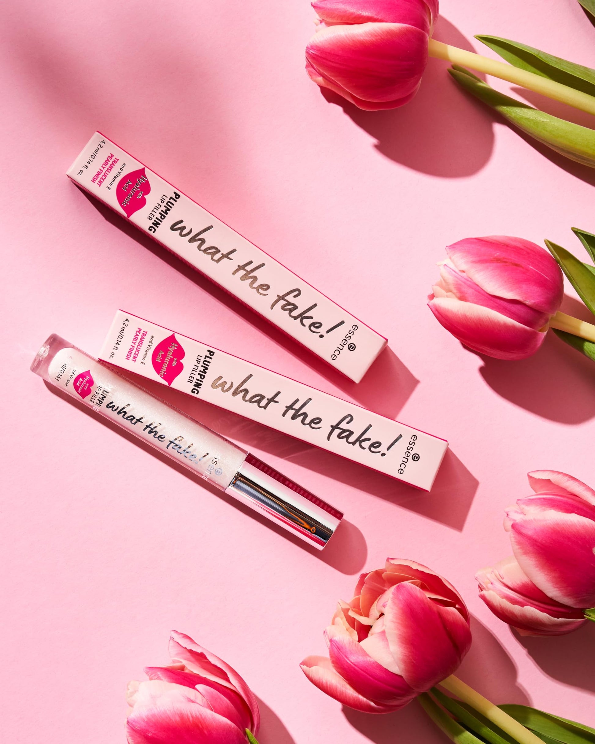 Essence What The Fake! Plumping Lip Filler product lifestyle shot