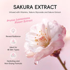 Miescher Sakura Makeup Cleansing Balm applied on hand demonstrating makeup melting.