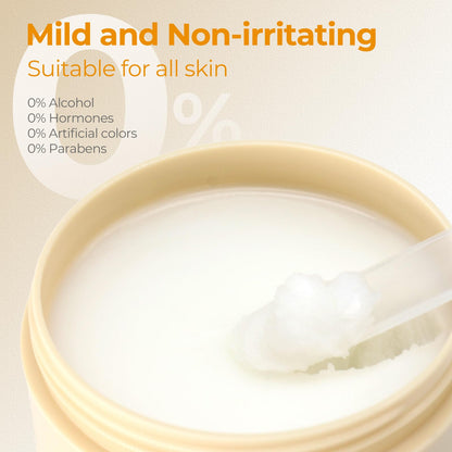 Maykoo oil-based cleanser melting into skin application