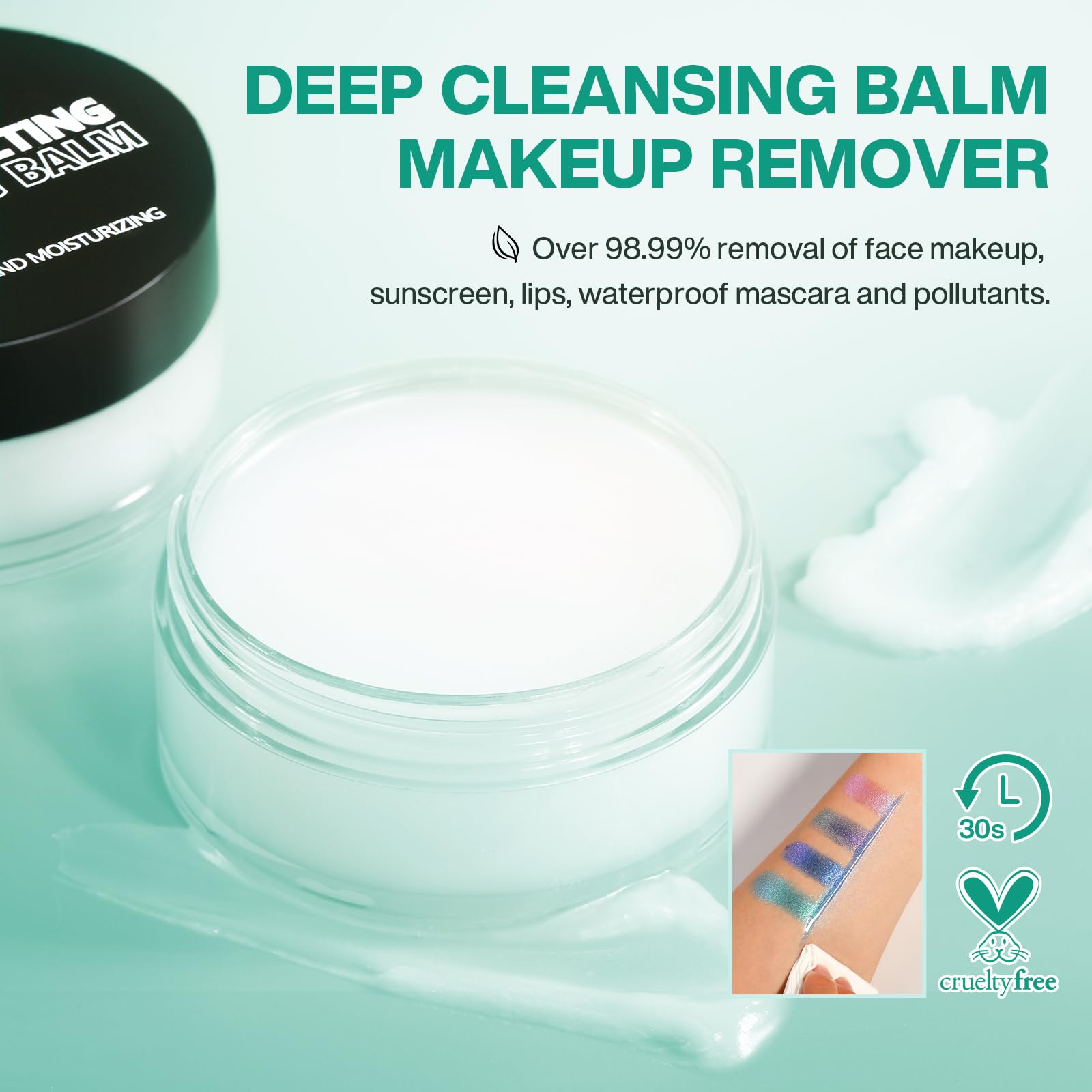 Beuself balm emulsifying into milk when mixed with water