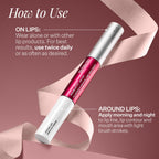 Back side of StriVectin DoubleFix For Lips box showing ingredients.