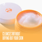 Close up view of the ultra-soft microfiber fabric on the W7 remover pad