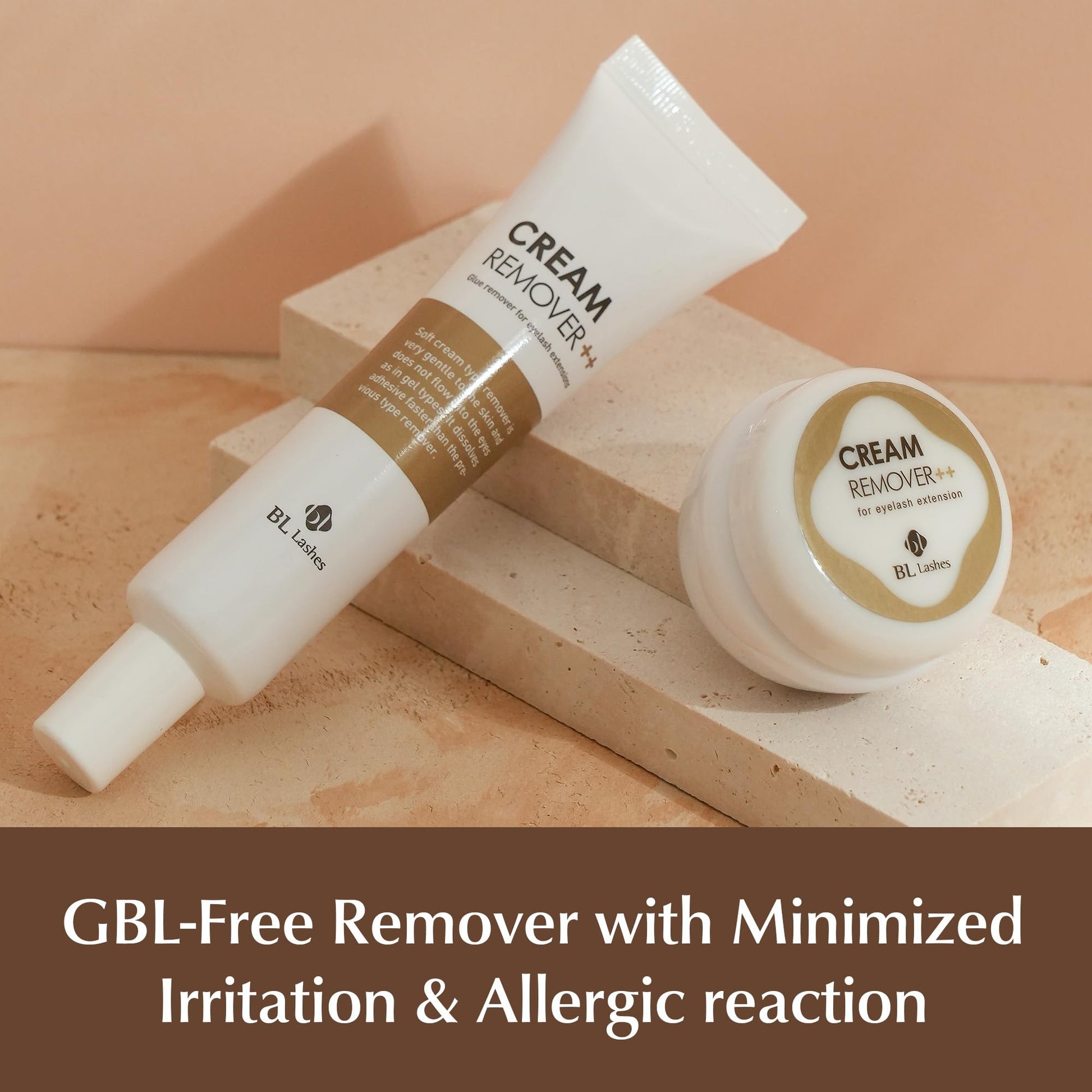 BL Lashes professional eyelash extension remover jar