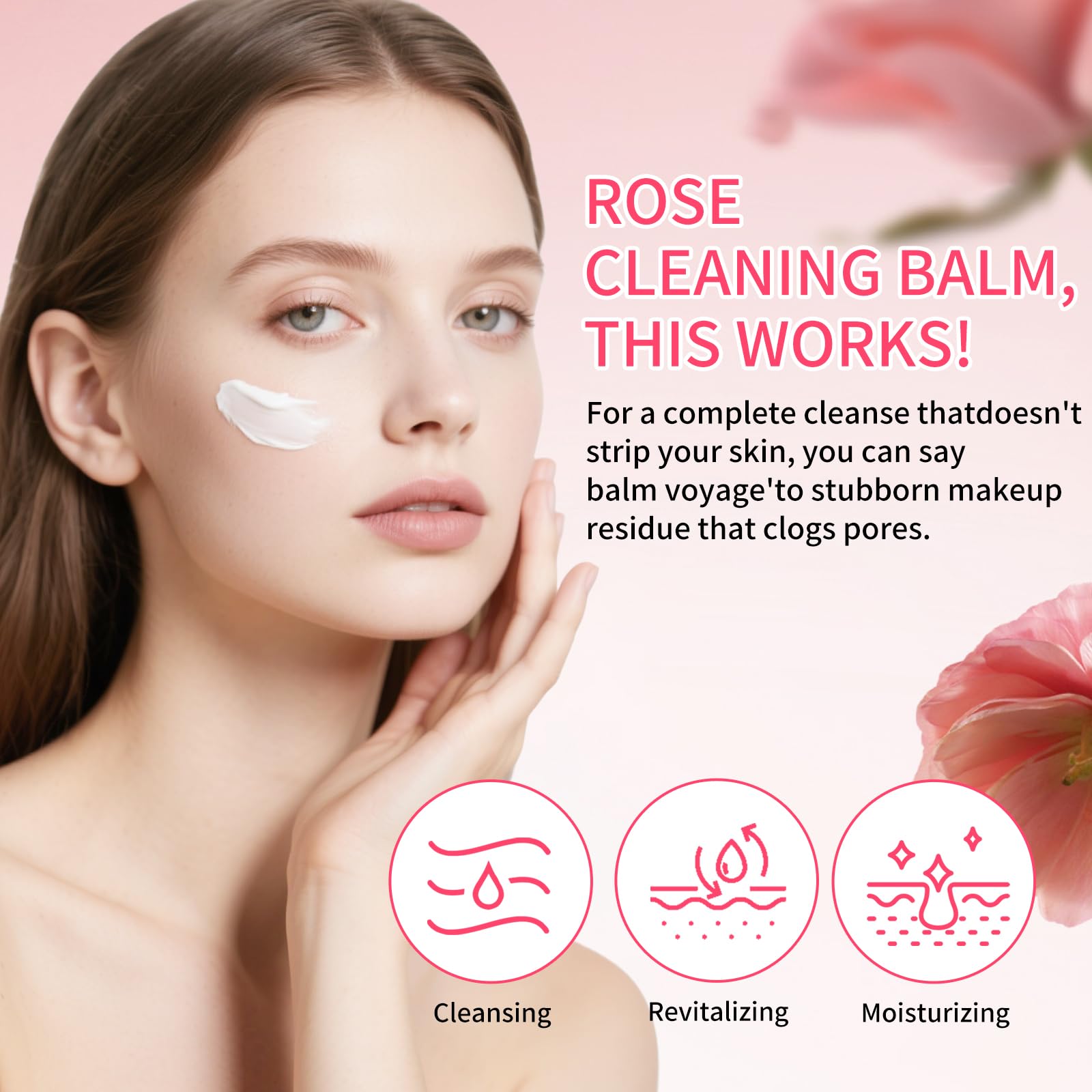 Open jar of Guoyaolifu deep clear cleansing balm