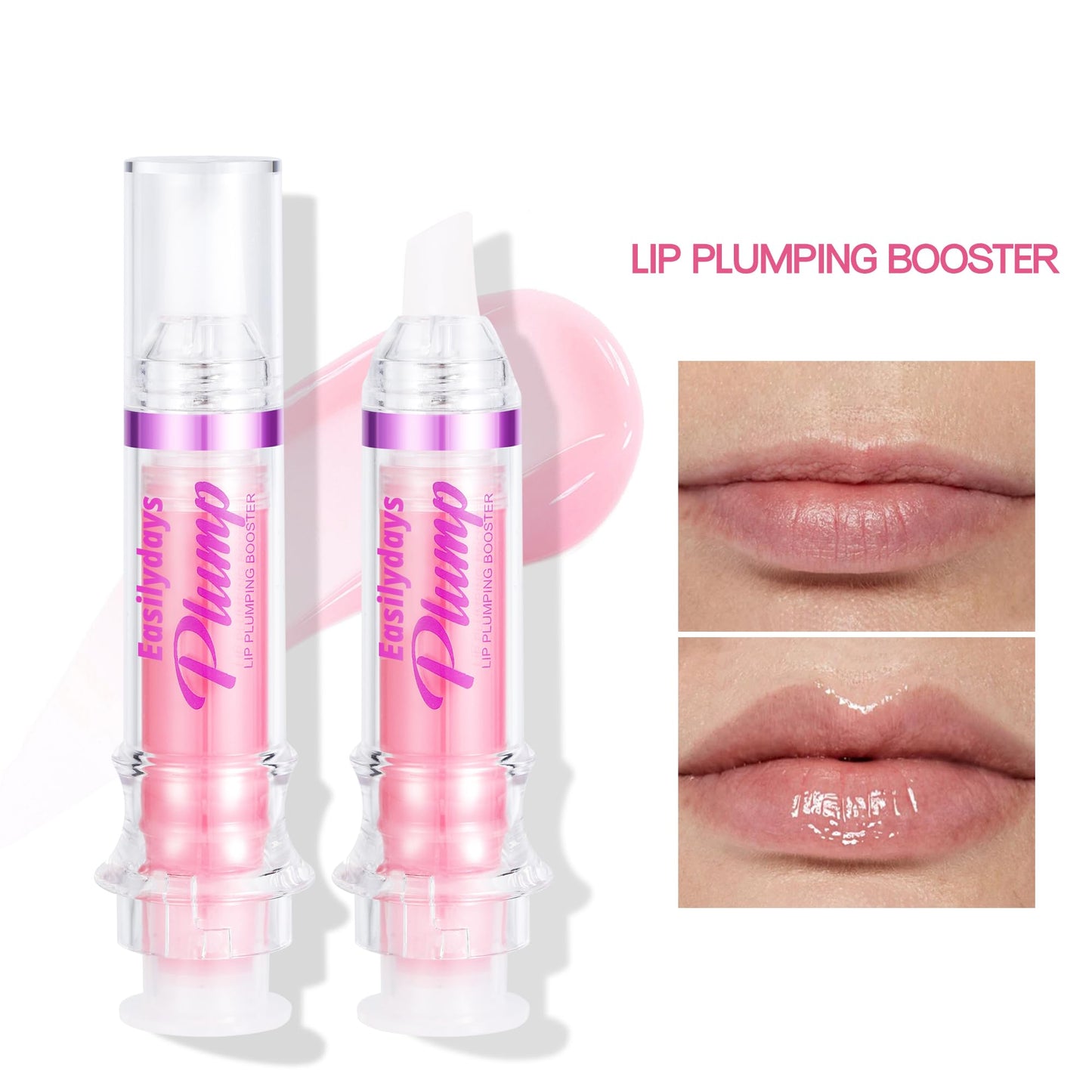 Authentic Easilydays lip plumper packaging