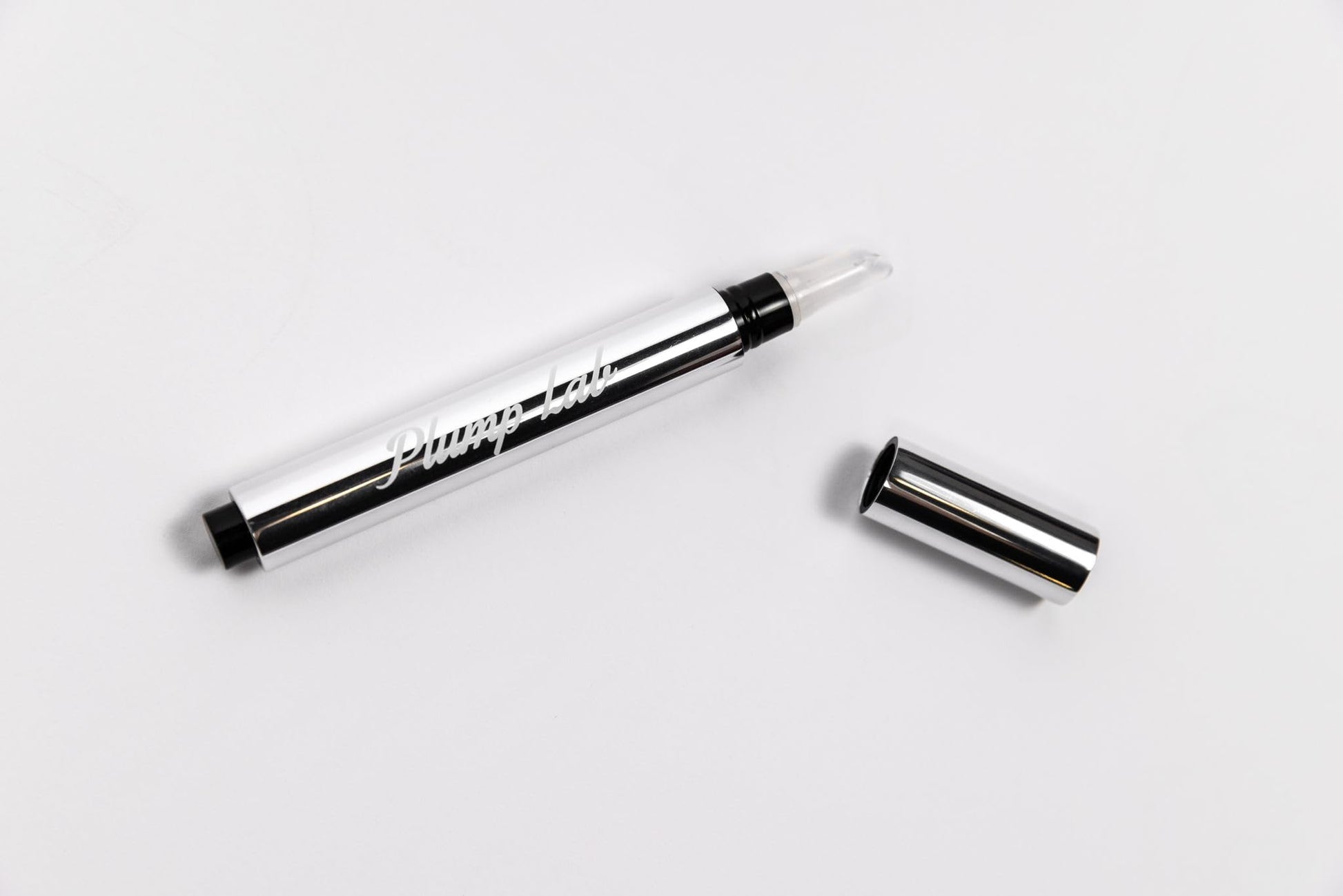 Plump Lab lip gloss texture and shine