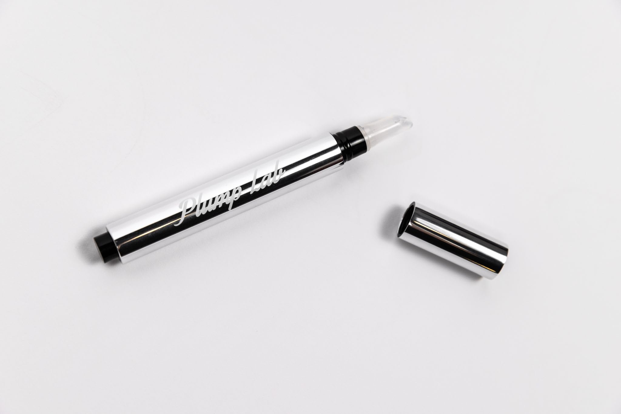 Plump Lab lip gloss texture and shine