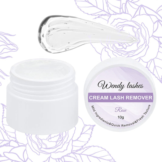Professional 10g lash extension remover jar by Wendy Lashes