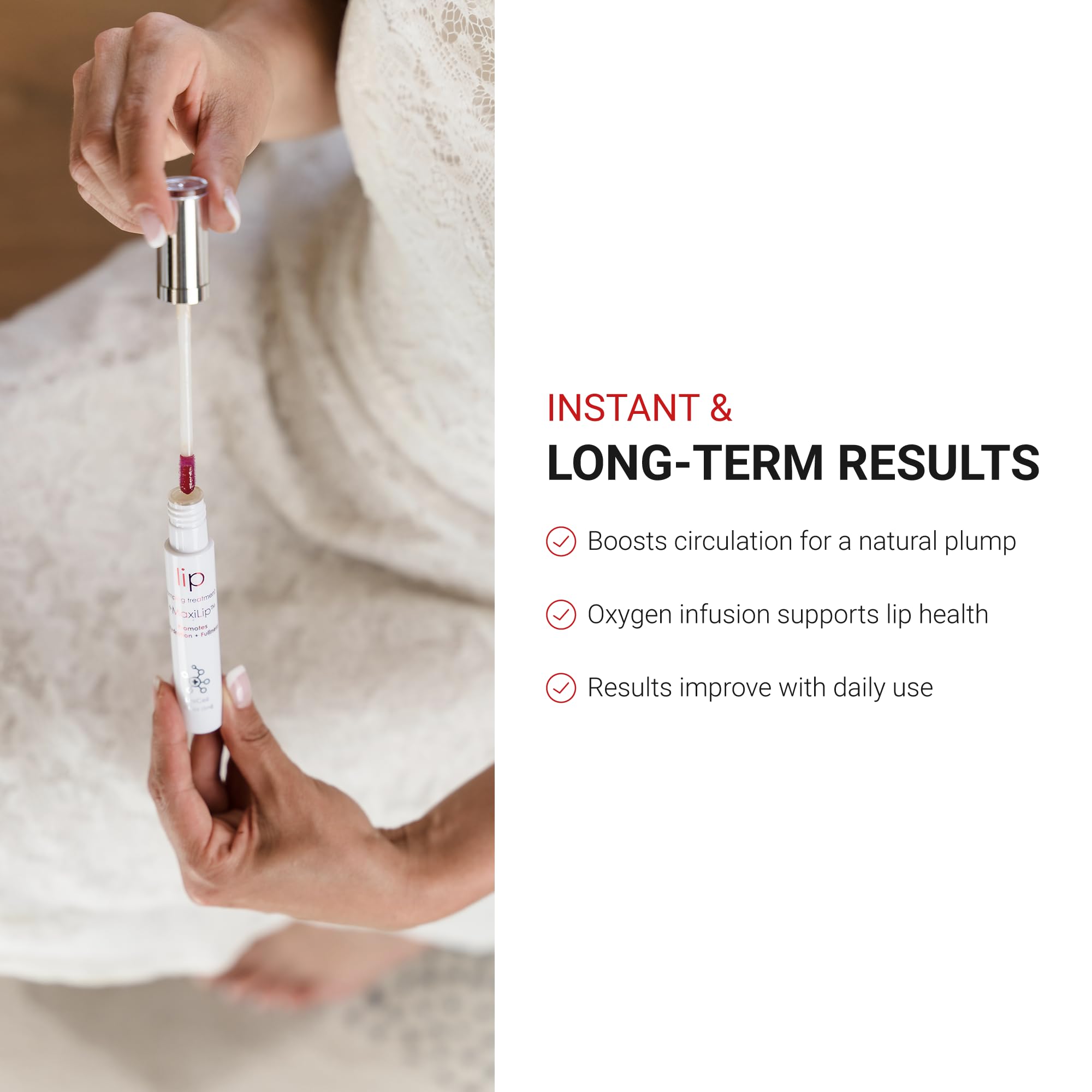 LifeCell Lip Plumping Treatment packaging box