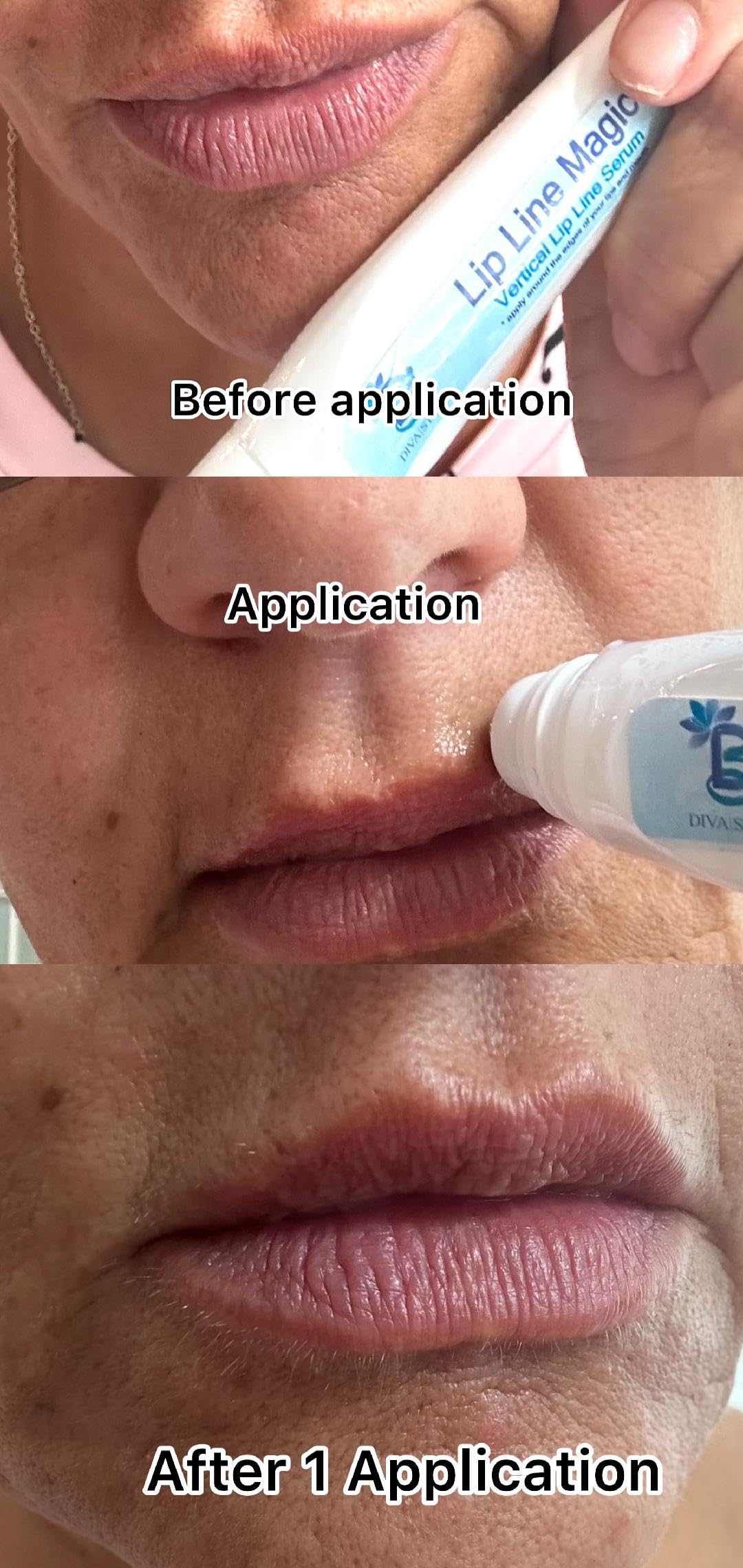 Close up of Diva Stuff serum texture and packaging